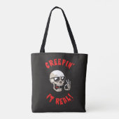 Creepin it Real Tote Bag (Achterkant)