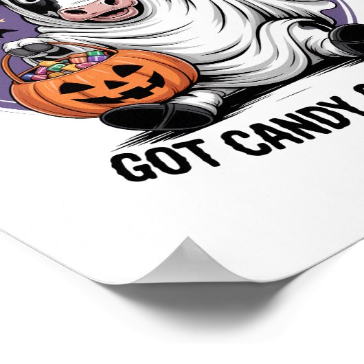 Creepin’ Koe Halloween Poster (Hoek)