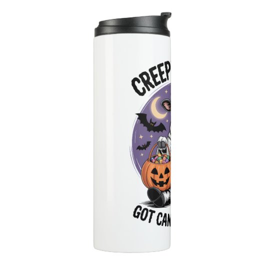Creepin’ Koe Halloween Thermosbeker (Gedraaid links)