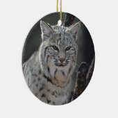 Creeping Bobcat Keramisch Ornament (Rechts)