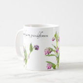 Creeping Comfrey Botanical Koffiemok (Voorkant links)