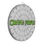 Creeple Peeple dartbord (Voorkant Links)