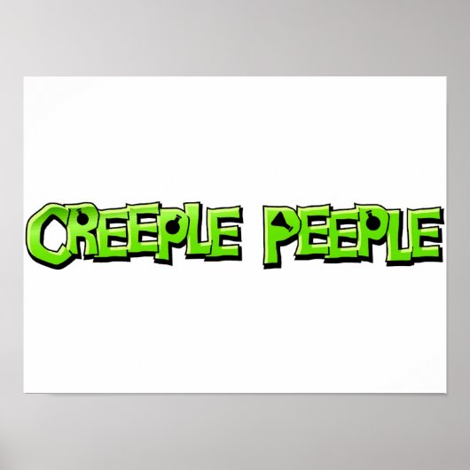 Creeple Peeple poster (Voorkant)