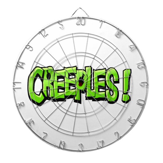 Creeples dartboard dartbord (Voorkant)