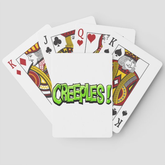 Creeples spelen kaarten (Achterkant)