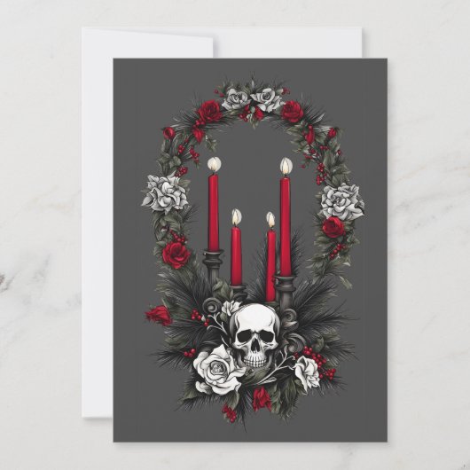 Creepmas-kerstkaart Feestdagenkaart (Voorkant)