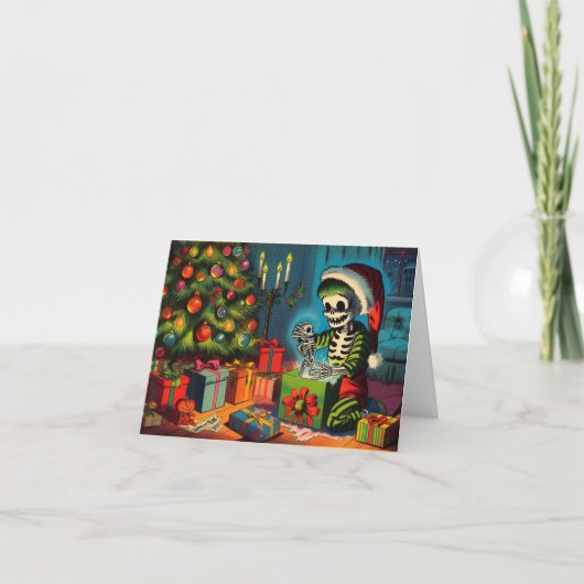 Creepmas Ochtendkaart Kaart (Voorkant)