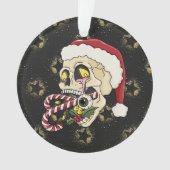 Creepmas Santa Skull Ornament (voorkant)