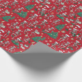 Creepmas-skelet Cadeaupapier (Hoek)