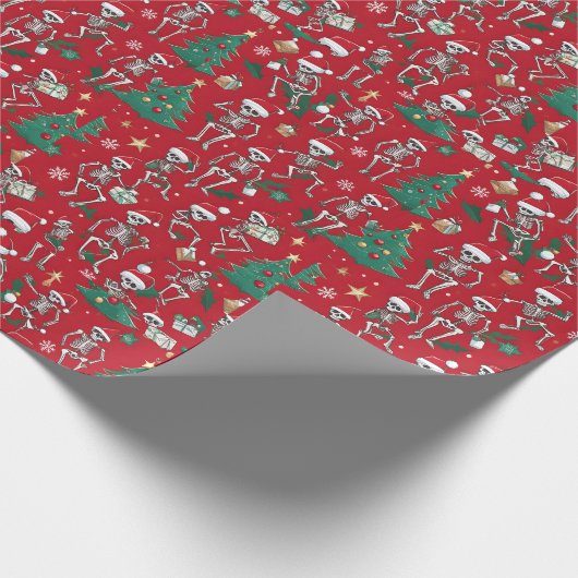 Creepmas-skelet Cadeaupapier (Hoek)