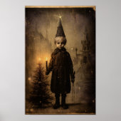 Creepmas Spooky Gothic  Boy Poster (Voorkant)