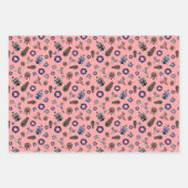 Creepmas w/ Haunted House, Skulls, Wrearies, Coffi Inpakpapier Vel (Voorkant 2)