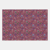 Creepmas w/ Haunted House, Skulls, Wrearies, Coffi Inpakpapier Vel (Voorkant)