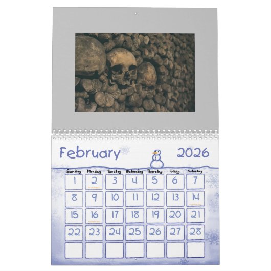 Creepy 2021 kalender (Feb 2026)