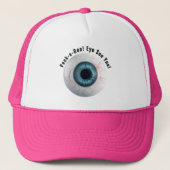 Creepy aanpasbaar Peek-a-Boo! Oog zie je! Trucker Pet (Voorkant)