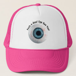 Creepy aanpasbaar Peek-a-Boo! Oog zie je! Trucker Pet