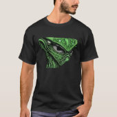 Creepy Abstract Alien T-shirt (Voorkant)