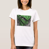 Creepy Abstract Alien T-shirt (Voorkant)