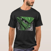 Creepy Abstract Alien T-shirt (Voorkant)