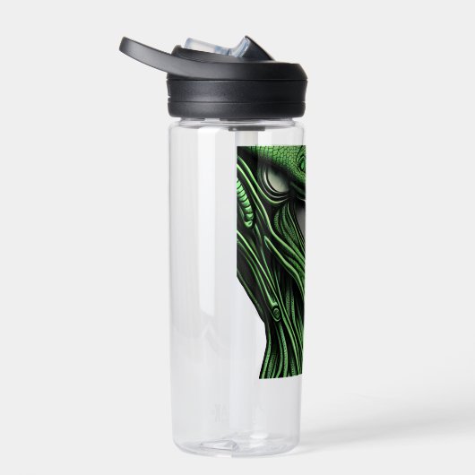 Creepy Abstract Alien Waterfles (Rechts)