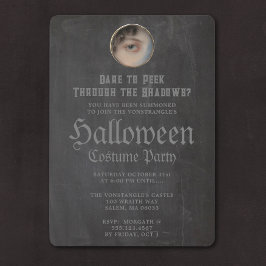 Creepy Adult Halloween Party Uitnodiging