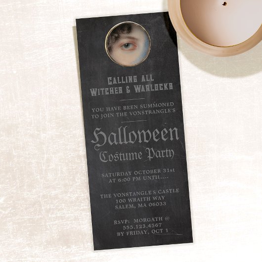 Creepy Adult Halloween Party Uitnodiging