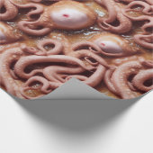 Creepy and Gross Alien Eyeball and Tentacle Stew Cadeaupapier (Hoek)