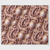 Creepy and Gross Alien Eyeball and Tentacle Stew Cadeaupapier (Vlak)