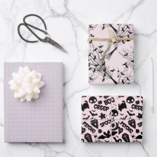 CREEPY AND SCARY HALLOEEN INPAKPAPIER VEL