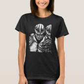 Creepy ang el en sata n en Hallo T-shirt (Voorkant)