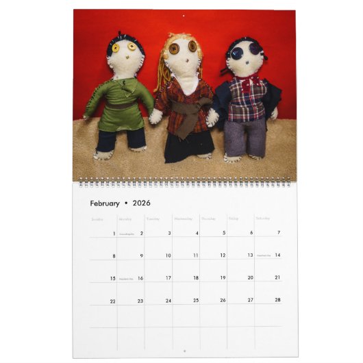 Creepy Anya 2021 Kalender (Feb 2026)