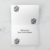 Creepy Baby Doll Halloween-kaart Feestdagen Kaart (Binnen)