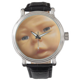 Creepy Baby Doll Watch Horloge
