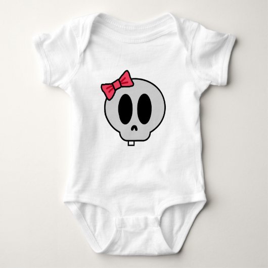 Creepy Baby Girl Romper (Voorkant)