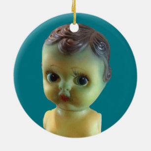 Creepy Baby Keramisch Ornament