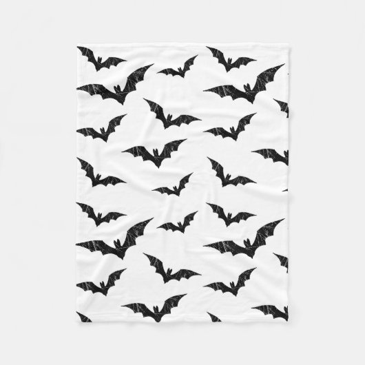 Creepy Bats Fleece Deken (Voorkant)