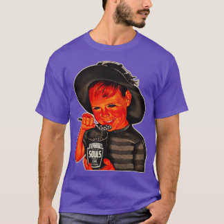 Creepy Bean Boy Verslindt Menselijke Zielen T-shirt