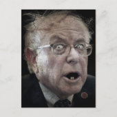 Creepy Bernie Sanders Face Briefkaart (Voorkant)