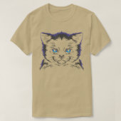 Creepy Black Cat93 T-shirt (Design voorkant)