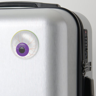 Creepy Bloodshot Zombie Eye Halloween Eyeball Magneet