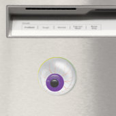 Creepy Bloodshot Zombie Eye Halloween Eyeball Magneet (Insitu (Vaatwasser))