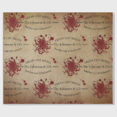 Creepy Bloody Custom Butcher Cadeaupapier (Vlak)