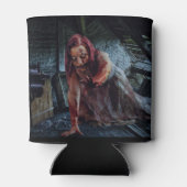 Creepy Bloody Girl Blikjeskoeler (Achterkant)