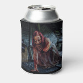 Creepy Bloody Girl Blikjeskoeler (Blikje Achterkant)