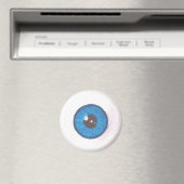 Creepy Blue Eyeball Magnet (Insitu (Vaatwasser))