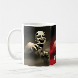 Creepy Brew. Duivel T-shirt Koffiemok