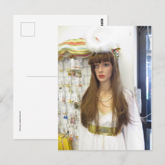 Creepy Bride Briefkaart (Voorkant / Achterkant)