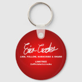 creepy businessman with money ears sleutelhanger (Achterkant)