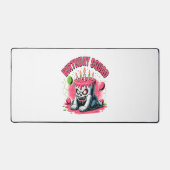 Creepy Cake Skull Birthday Squad Bureaumat (Voorkant)