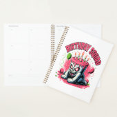 Creepy Cake Skull Birthday Squad Planner (Display)